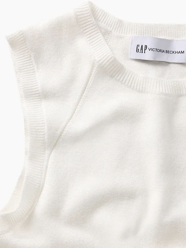 Vestido largo de jerséu Gap × Victoria Beckham