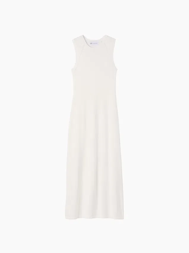 Vestido largo de jerséu Gap × Victoria Beckham