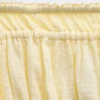 Vestido midi de gasa de algodón para niña