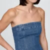 Vestido midi vaquero