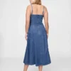 Vestido midi vaquero