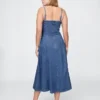 Vestido midi vaquero