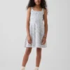 Vestido sin mangas de jersey para niña