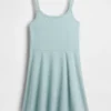 Vestido sin mangas de jersey para niña