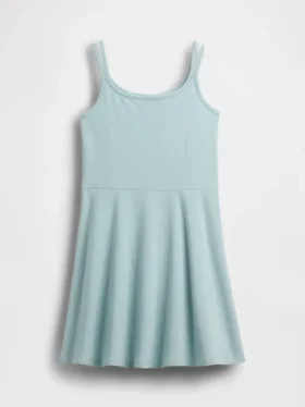 Vestido sin mangas de jersey para niña