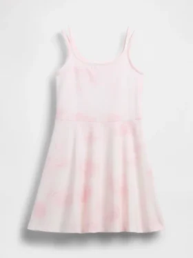 Vestido sin mangas de jersey para niña