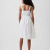 Vestido sin mangas de largo medio para niña