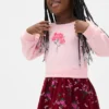Vestido sudadera Vintagesoft para bebés y niños pequeños