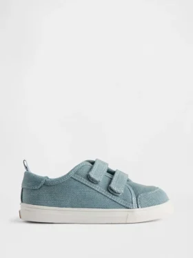 Zapatillas de lona vaquera para niños pequeños