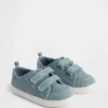 Zapatillas de lona vaquera para niños pequeños