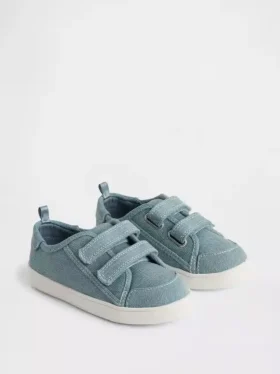 Zapatillas de lona vaquera para niños pequeños