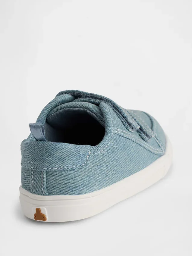 Zapatillas de lona vaquera para niños pequeños
