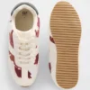 Zapatillas infantiles con estampado de vaca