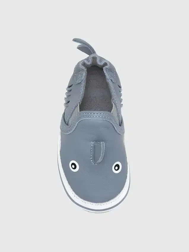Zapatos de suela blanda Robeez «Sebastian Shark»