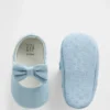 Zapatos Mary Jane con lazo de denim para bebé