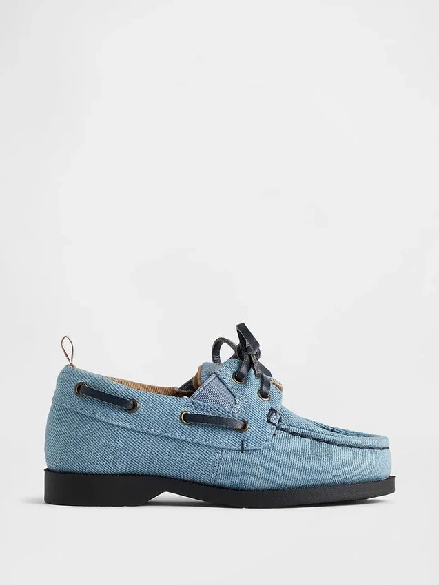 Zapatos náuticos de vaquero para niños pequeños