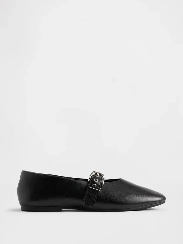 Zapatos planos Mary Jane con hebilla para niños