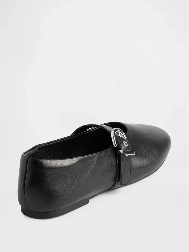 Zapatos planos Mary Jane con hebilla para niños