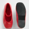 Zapatos planos tipo Mary Jane brillantes para niños pequeños