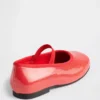 Zapatos planos tipo Mary Jane brillantes para niños pequeños